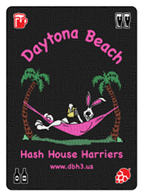 Daytona Beach Hash House Harriers Logo Back